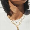 Kendra Scott Davie Pendant Necklace, 18k Gold Vermeil, Opal