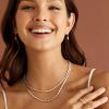 Kendra Scott Juliette Band Ring in White Crystal, Fashion Jewelry for Women(GOLD – WHITE CRYSTAL)
