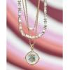 Kendra Scott Juliette Necklace, Fashion Jewelry for Women(GOLD – WHITE CRYSTAL)