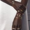 Kendra Scott Leighton 14k Gold-Plated Brass Pearl Band Ring in White Pearl, Fashion Jewelry for Women, Size 6