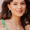 Kendra Scott Leighton Pearl Chain Necklace(GOLD – WHITE PEARL)