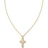 Kendra Scott Cross Pendant Necklace for Women, Fashion Jewelry(GOLD – IVORY MOTHER OF PEARL)