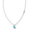 Kendra Scott Maisie Sterling Silver Pendant Necklace(TURQUOISE)