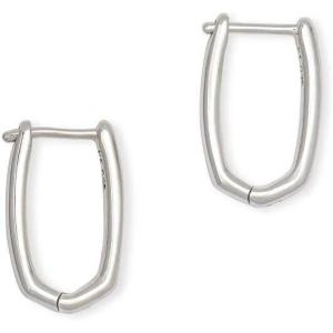Kendra Scott Ellen Huggie Earrings(STERLING SILVER – SILVER METAL)