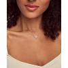 Kendra Scott Ari Heart Adjustable Length Pendant Necklace for Women, Fashion Jewelry(GOLD – IRIDESCENT DICHROIC GLASS)