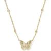 Kendra Scott Cailey Butterfly Pendant Necklace, Fashion Jewelry for Women(GOLD-IVORY MOTHER OF PEARL)