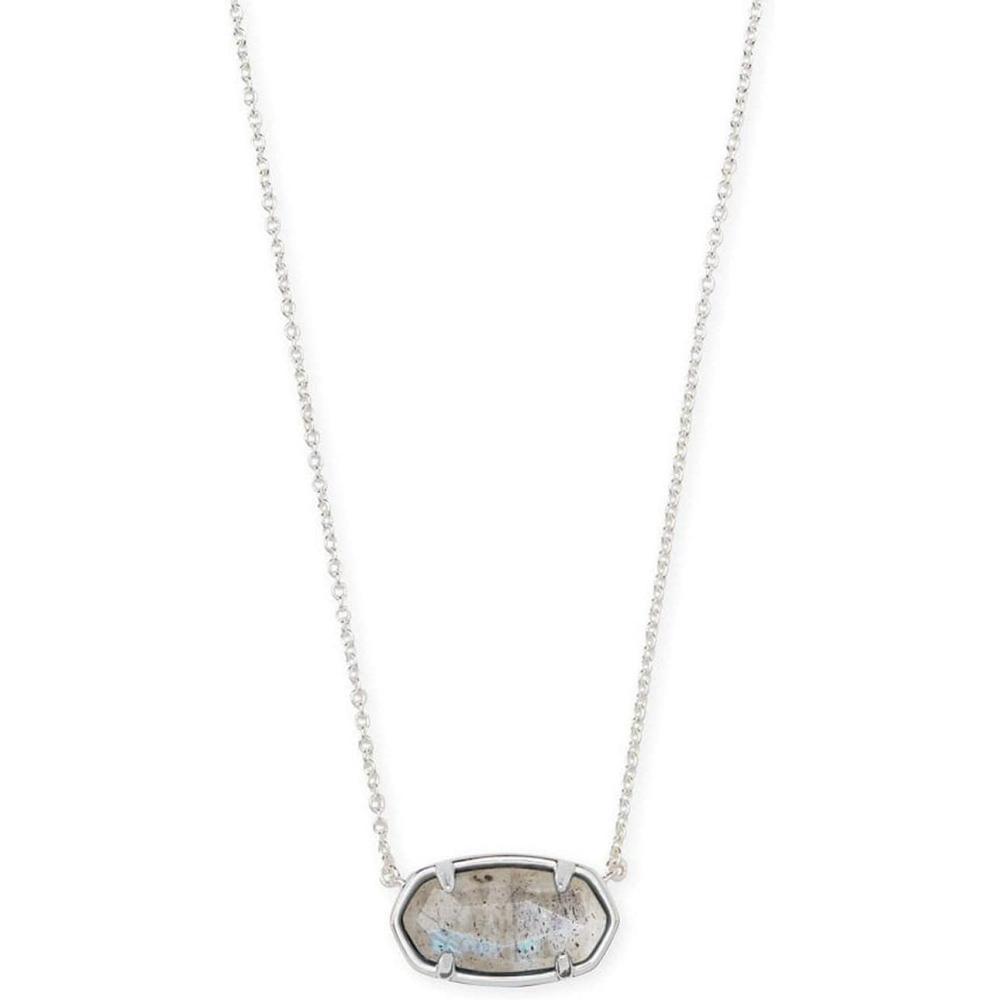 image:imageKendra Scott Elisa Pendant Necklace in Sterling Silver Fine Jewelry for WomenGREY LABRADORITE