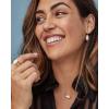 Kendra Scott Elisa Pendant Necklace in Sterling Silver, Fine Jewelry for Women(GREY LABRADORITE)