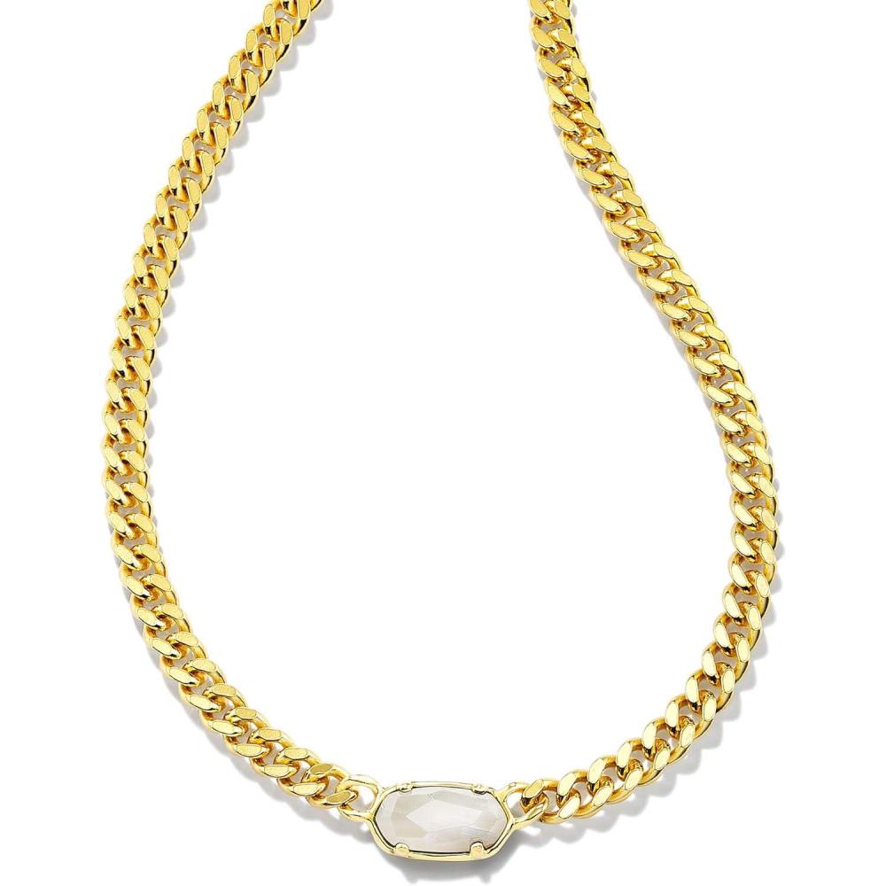 image:imageKendra Scott Elisa 18k Gold Vermeil Curb Chain Necklace Fine Jewelry for Women