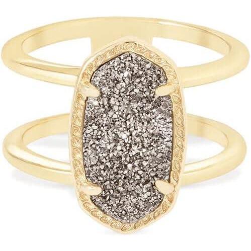 image:imageKendra Scott Elyse Ring for Women Fashion JewelryGOLD  PLATINUM DRUSY