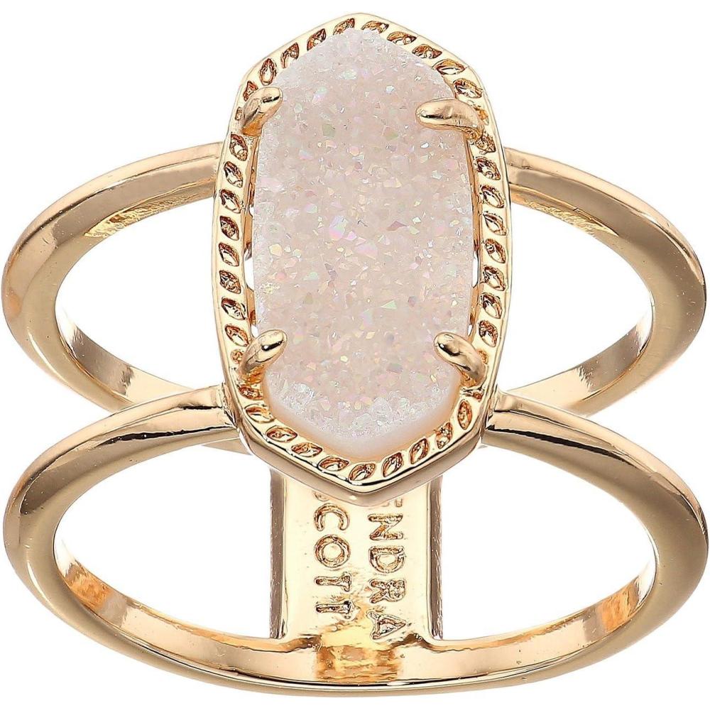 image:imageKendra Scott Elyse Ring for Women Fashion JewelryROSE GOLD IRIDESCENT DRUSY