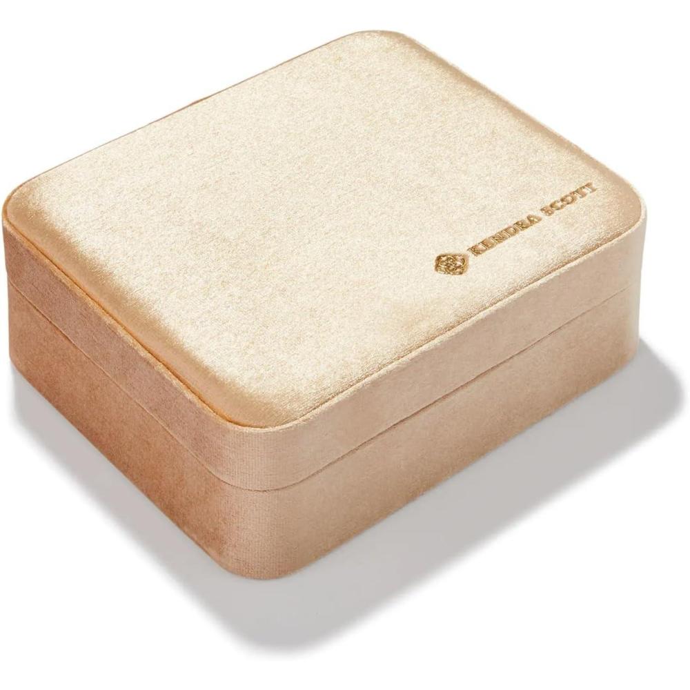 image:imageKendra Scott Mattie Large Case in Champagne Velvet