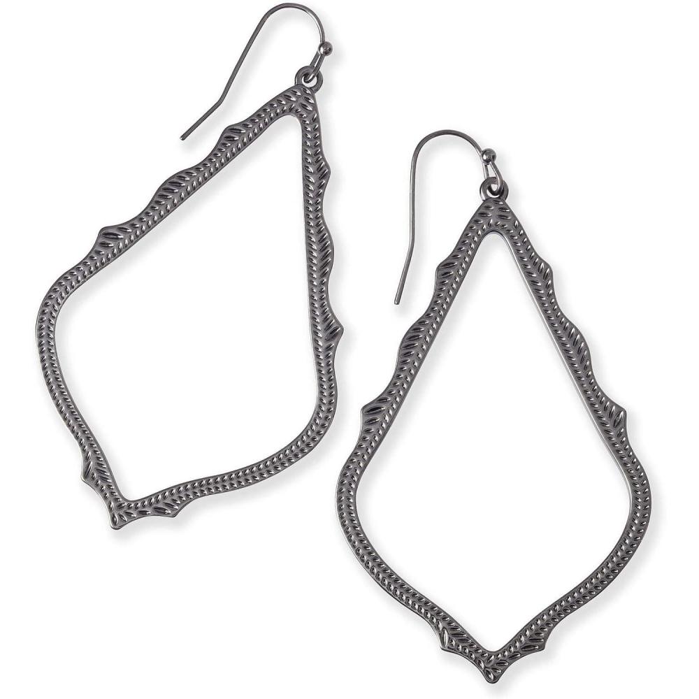 image:imageKendra Scott Sophee Drop Earrings for WomenGUNMETAL GUNMETAL METAL