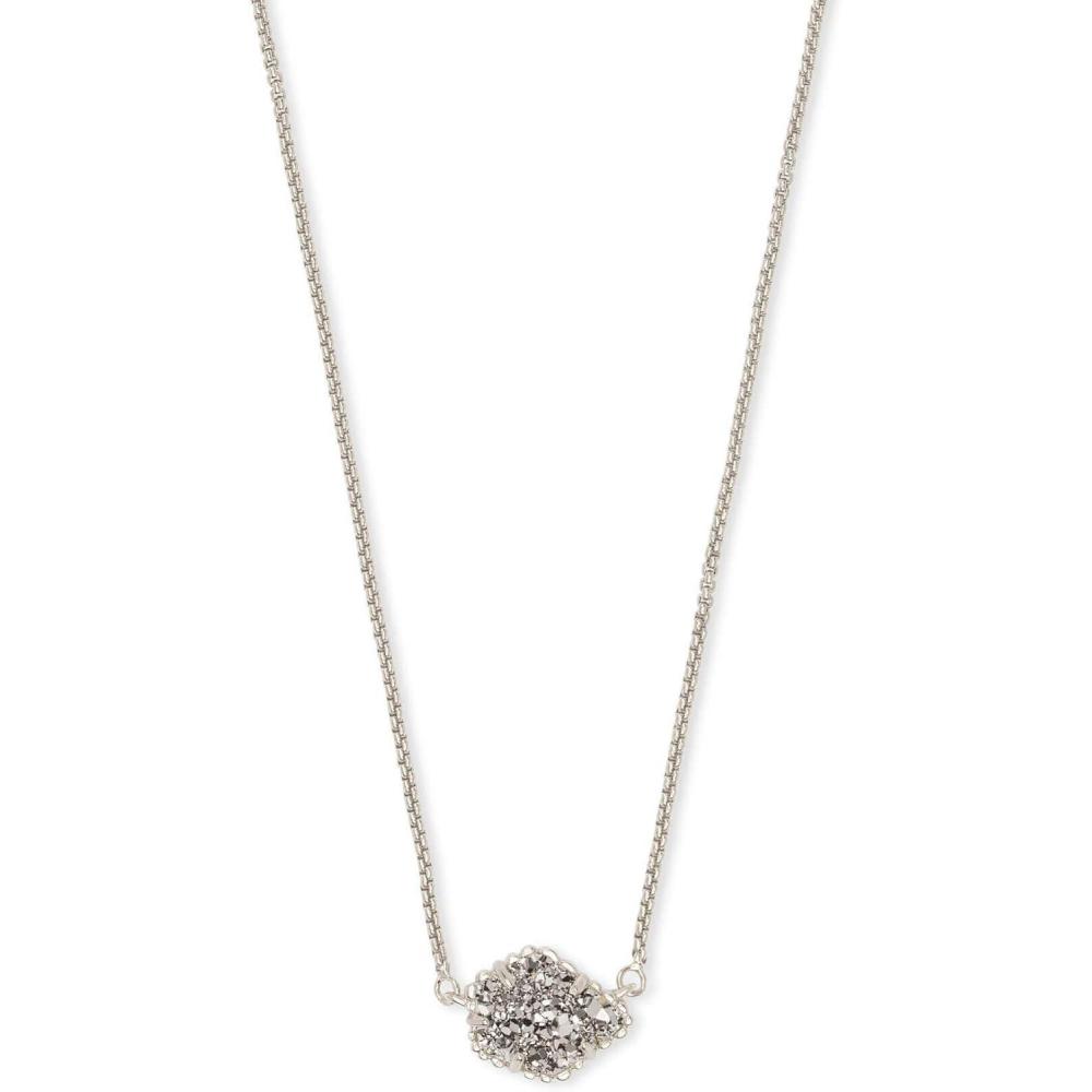 image:imageKendra Scott Tess Pendant Necklace for Women Fashion JewelryRHODIUM PLATINUM DRUSY