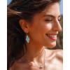 Kendra Scott Abbie Drop Earring, Fashion Jewelry for Women(GOLD – ROSE QUARTZ)