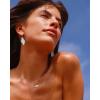 Kendra Scott Abbie Drop Earring, Fashion Jewelry for Women(GOLD – ROSE QUARTZ)