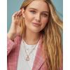 Kendra Scott Clove Multi Strand Adjustable Length Necklace for Women, Fashion Jewelry(BRIGHT SILVER – WHITE GOLD METAL)