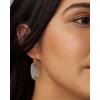 Kendra Scott Dani Drop Earrings for Women, Fashion Jewelry(RHODIUM – OCEAN KYOCERA OPAL)
