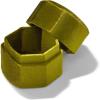 Kendra Scott Davis Small Case in Peridot Velvet