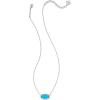 Kendra Scott Elisa Pendant Necklace for Women, Fashion Jewelry, 14k Gold-Plated(Azalea Illusion)