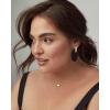 Kendra Scott Fern Pendant Necklace for Women(BRIGHT SILVER – WHITE GOLD METAL)