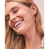 Kendra Scott Maggie 1.5″ Hoop Earrings for Women, Fashion Jewelry(GOLD – FILIGREE METAL)
