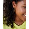 Kendra Scott Maggie 1.5″ Hoop Earrings for Women, Fashion Jewelry(GOLD – FILIGREE METAL)