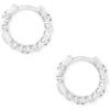 Kendra Scott Maggie Huggie Earrings for Women, Fashion Jewelry(SILVER – FILIGREE METAL)