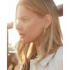 Kendra Scott Maggie Huggie Earrings for Women, Fashion Jewelry(SILVER – FILIGREE METAL)