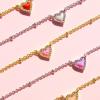 Kendra Scott Mini Ari Heart Satellite Necklace, Fashion Jewelry for Women(RHODIUM – IVORY MOTHER OF PEARL)