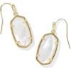 Kendra Scott Dani Drop Earrings for Women, Fashion Jewelry(GOLD – IVORY MOTHER OF PEARL)