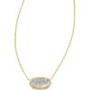 Kendra Scott Elisa Pendant Necklace for Women, Fashion Jewelry, 14k Gold-Plated(Gold)