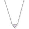 RHODIUM - BUBBLEGUM PINK OPAL