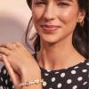 Kendra Scott x Disney Mickey Mouse and Minnie Mouse Tennis Bracelet, Fashion Jewelry for Women(GOLD – MULTI MIX)