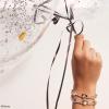 Kendra Scott x Disney Mickey Mouse and Minnie Mouse Tennis Bracelet, Fashion Jewelry for Women(GOLD – WHITE CRYSTAL)