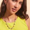 Kendra Scott x Disney Mickey Mouse and Minnie Mouse Tennis Necklace, Fashion Jewelry for Women(GOLD – MULTI MIX)
