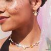 Kendra Scott x Disney Mickey Mouse and Minnie Mouse Tennis Necklace, Fashion Jewelry for Women(GOLD – MULTI MIX)