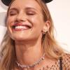 Kendra Scott x Disney Mickey Mouse and Minnie Mouse Tennis Necklace, Fashion Jewelry for Women(RHODIUM – WHITE CRYSTAL)