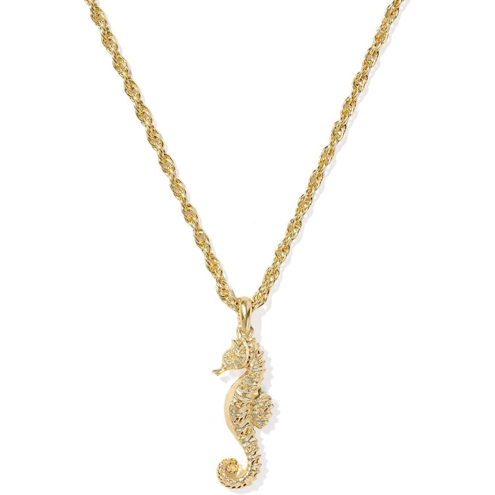 image:imageKendra Scott Seahorse Short Pendant NecklaceGOLD METAL