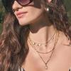 Kendra Scott Cailey Charm Necklace, Fashion Jewelry for Women(RHODIUM-VINTAGE SILVER METAL)