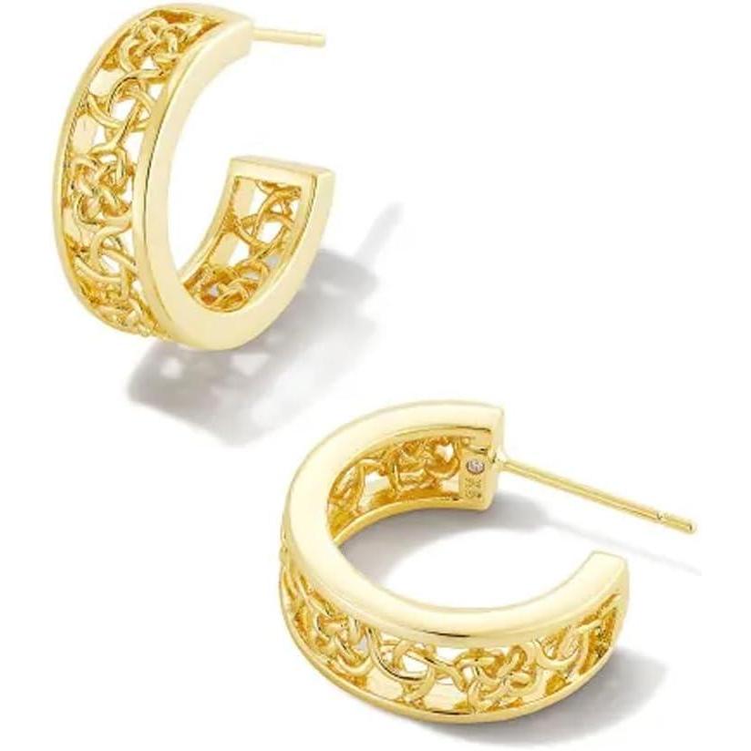 image:imageKendra Scott Kelly Huggie Earring Fashion Jewelry for WomenGOLD