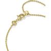 Kendra Scott Cross Crystal Delicate Chain Bracelet in White Cubic Zirconia, Fashion Jewelry for Women(GOLD-WHITE CUBIC ZIRCONIA)