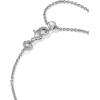 Kendra Scott Cross Crystal Delicate Chain Bracelet in White Cubic Zirconia, Fashion Jewelry for Women(RHODIUM-WHITE CUBIC ZIRCONIA)