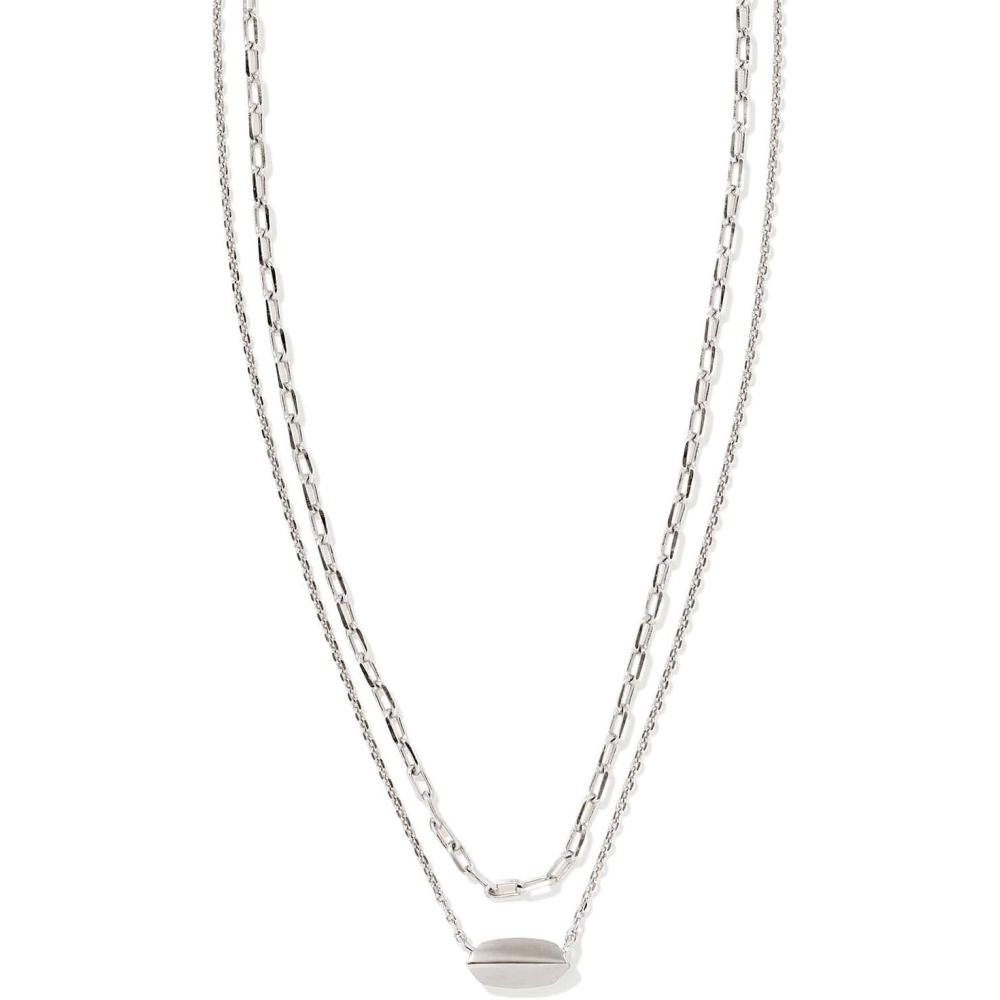 image:imageKendra Scott Brooke MultiStrand Necklace for Women Fashion JewelryRHODIUM METAL