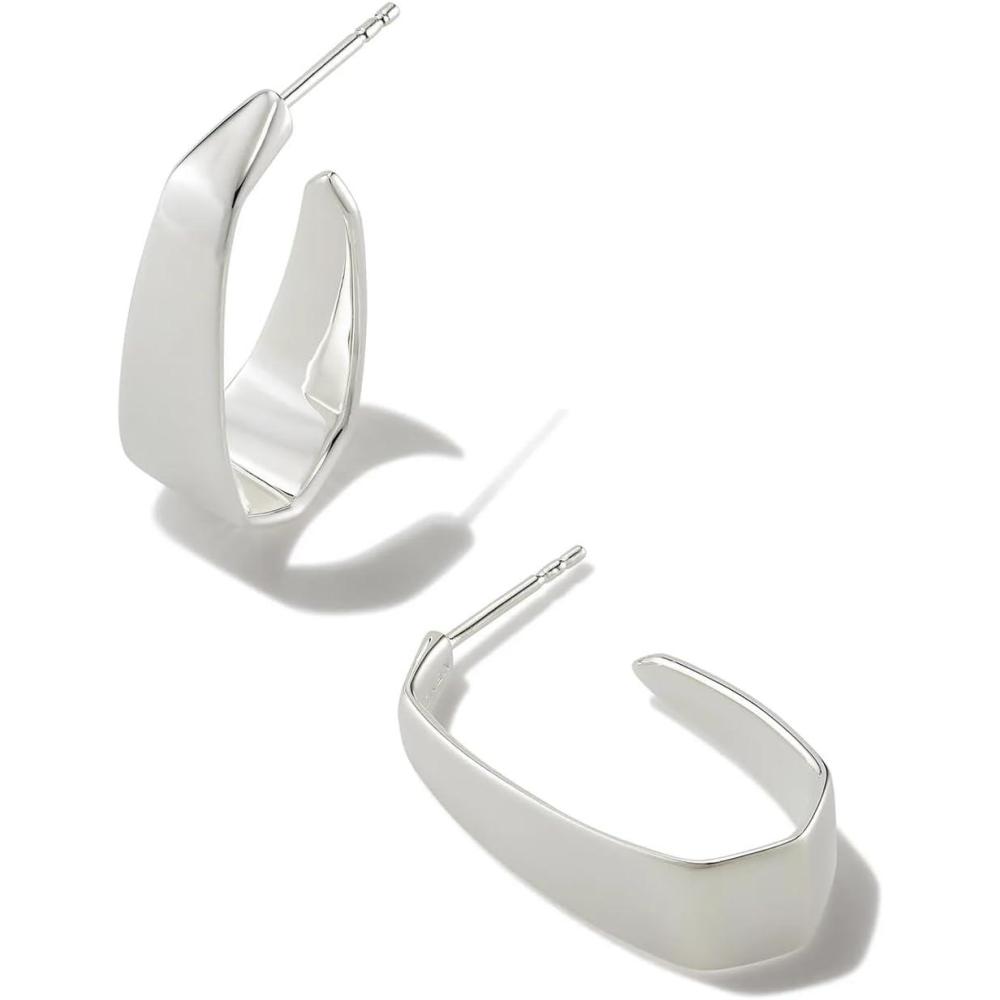 image:imageKendra Scott Cadence Hoop Earring Sterling Silver