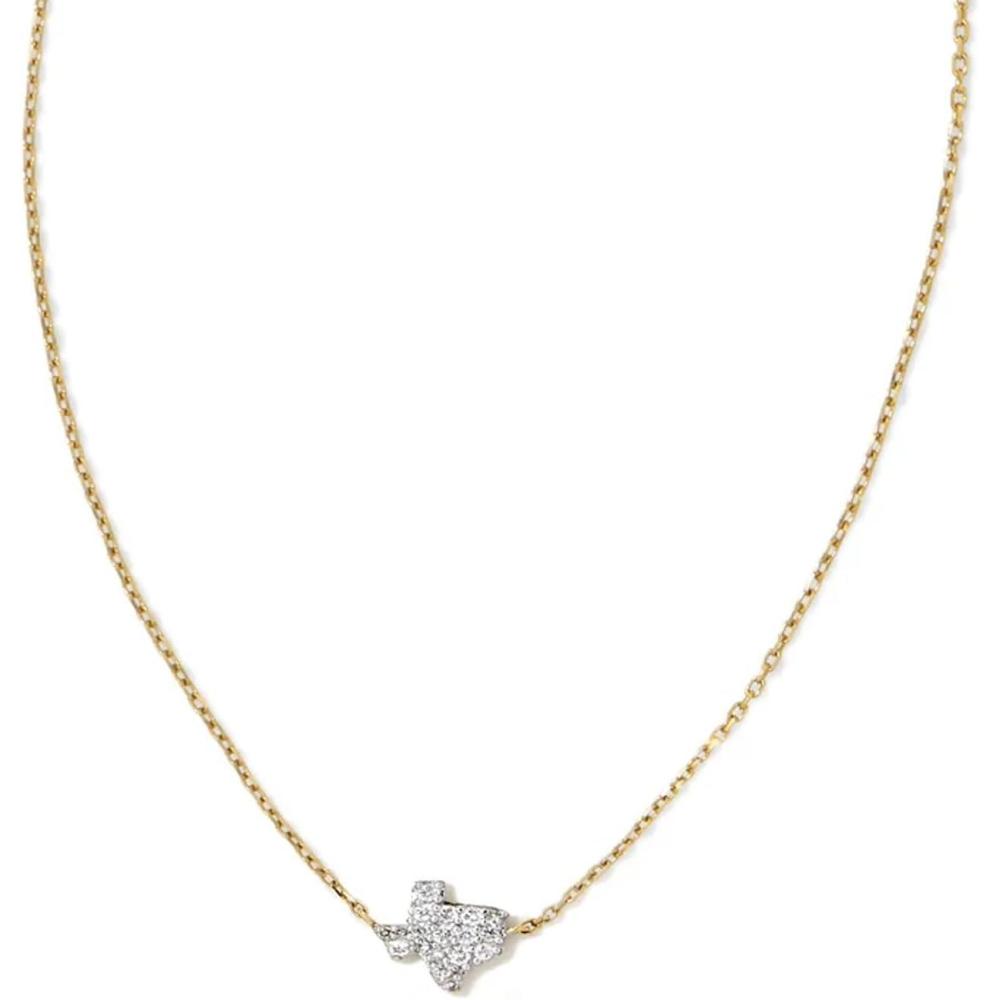 image:imageKendra Scott Tiny Texas 18k Gold Pendant Necklace18K YELLOW GOLD