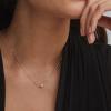 Kendra Scott Cathleen 18k Gold Short Pendant Necklace, Fine Jewelry for Women(18K WHITE GOLD – WHITE PEARL)