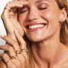 Kendra Scott Davie Pearl 18k Gold Vermeil Band Ring(WHITE PEARL)