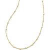 Kendra Scott Single Satellite Chain Necklace(18K GOLD VERMEIL)