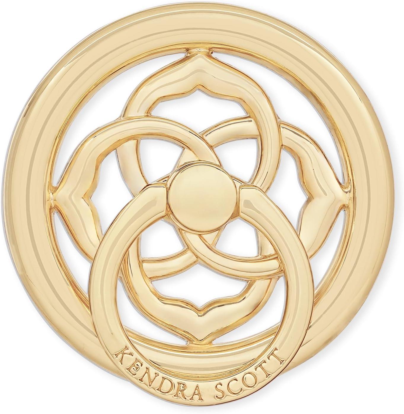 image:imageKendra Scott Magnetic Phone Ring Grip with Stand Removable and Collapsible Gold MedallionGold Medallion